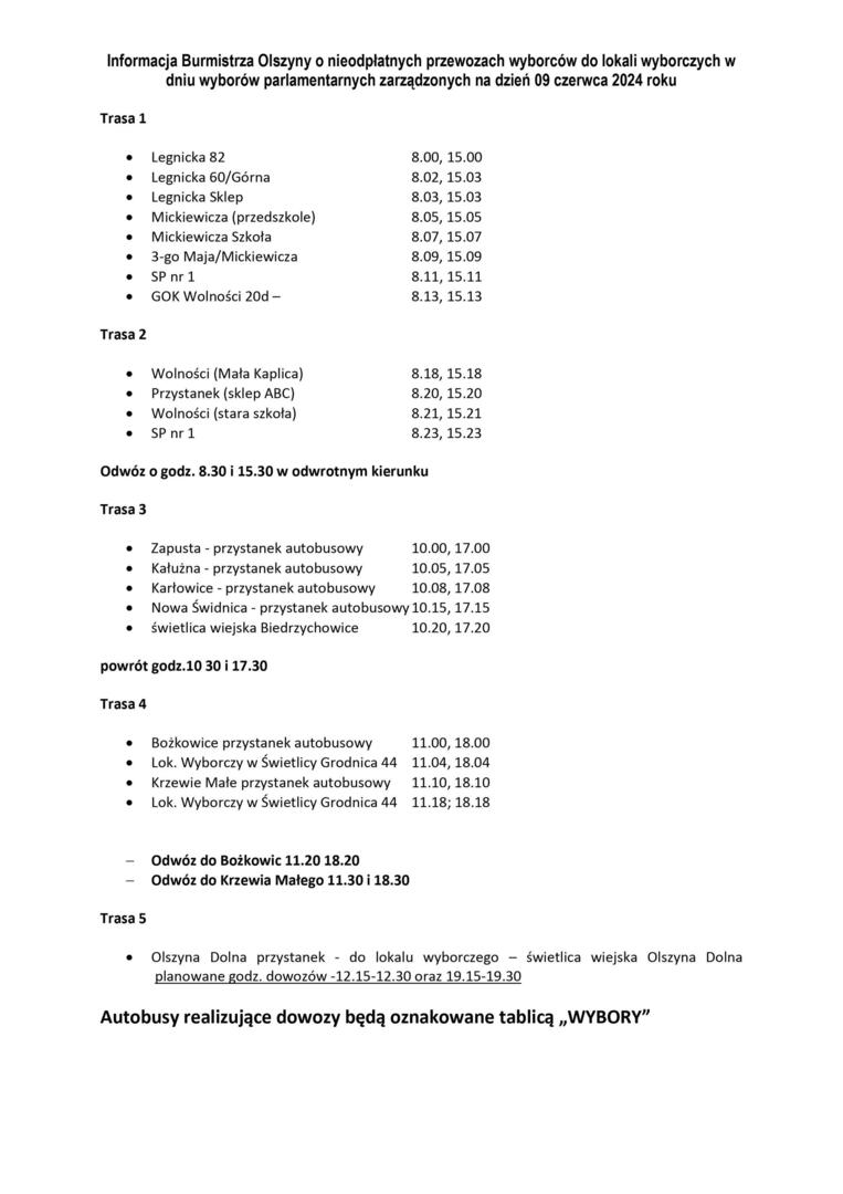 informacja_rozklad_jazdy_na_wybory