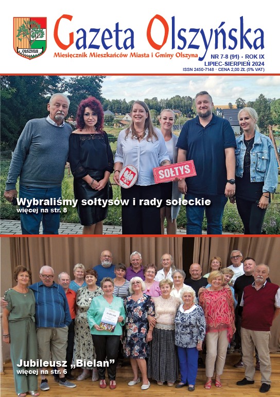 Wakacyjny numer Gazety Olszyńskiej już w sprzedaży