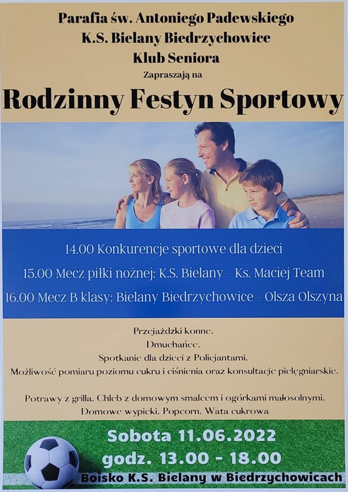 Plakat Festyn Rodzinny