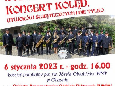 Bożonarodzeniowy koncert kolęd w Olszynie