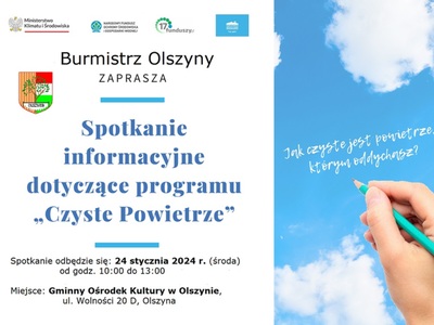 Informacja o spotkaniu