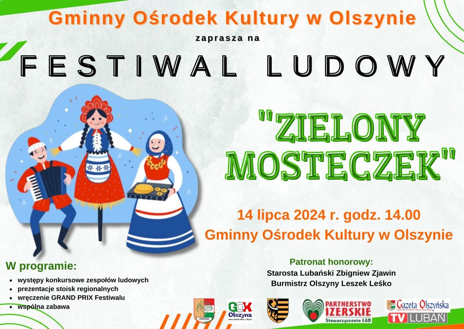 Plakat - Zielony Mosteczek