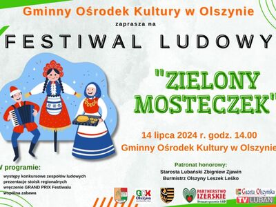 Plakat - Zielony Mosteczek