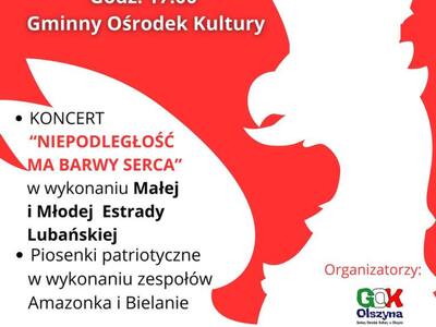 Zaproszenie na koncert z okazji Narodowego Święta Niepodległości!