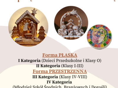 Konkurs na Piernikową Szopkę Bożonarodzeniową 