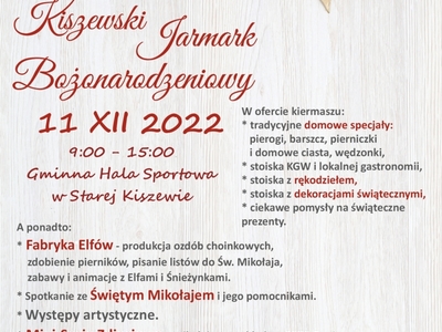 Kiszewski Jarmark Bożonarodzeniowy 