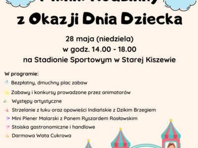 Piknik Rodzinny z okazji Dnia Dziecka