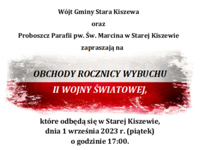 Obchody Rocznicy Wybuchu II Wojny Światowej