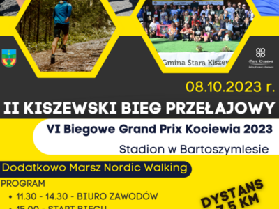II Kiszewski Bieg Przełajowy - VI Biegowe Grand Prix Kociewia