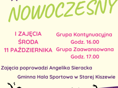 Zajęcia Taniec Nowoczesny 