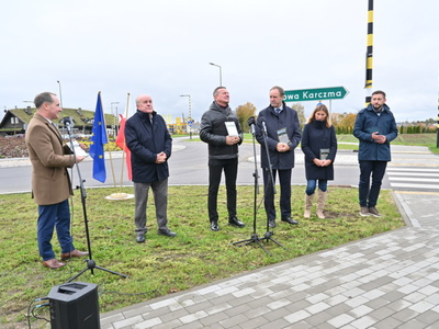 Podsumowanie przebudowy drogi wojewódzkiej nr 214 w Starej Kiszewie