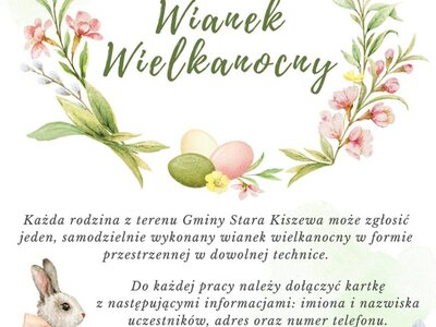 Rodzinny Konkurs na Wianek Wielkanocny 
