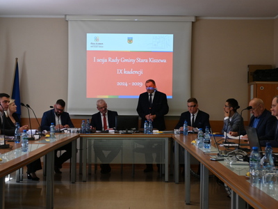 Zaprzysiężenie Radych i Wójta Gminy. I Sesja Rady Gminy Stara Kiszewa