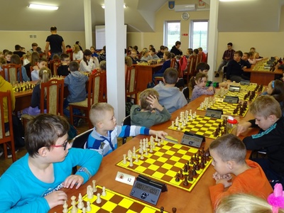 Turniej szachowy projektu "Szachy - aktywna wieś".