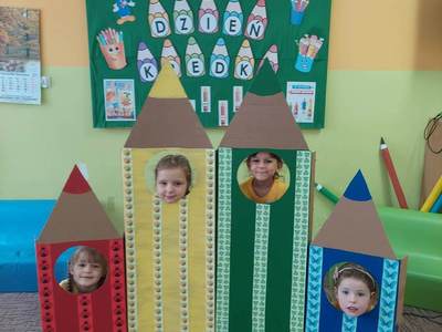 Dzień kredki w Przedszkolu w Drzycimiu