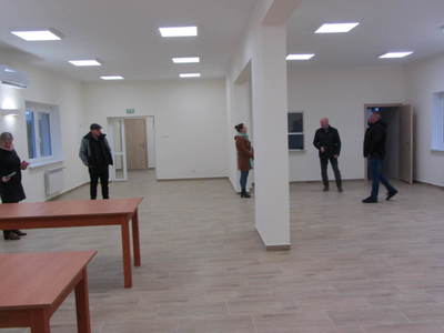 Modernizacja budynku użyteczności publicznej w miejscowości Dąbrówka - odbiór końcowy prac.