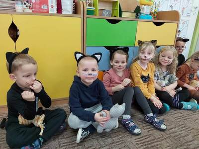 Światowy Dzień Kota w przedszkolu w Drzycimiu