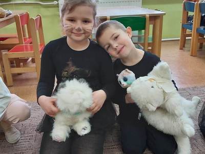 Światowy Dzień Kota w przedszkolu w Drzycimiu