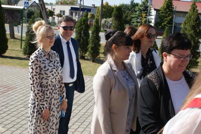 Nadanie nowego sztandaru dla szkoły w Gródku