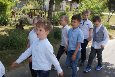 Nadanie nowego sztandaru dla szkoły w Gródku