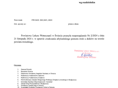 ASF - informacja