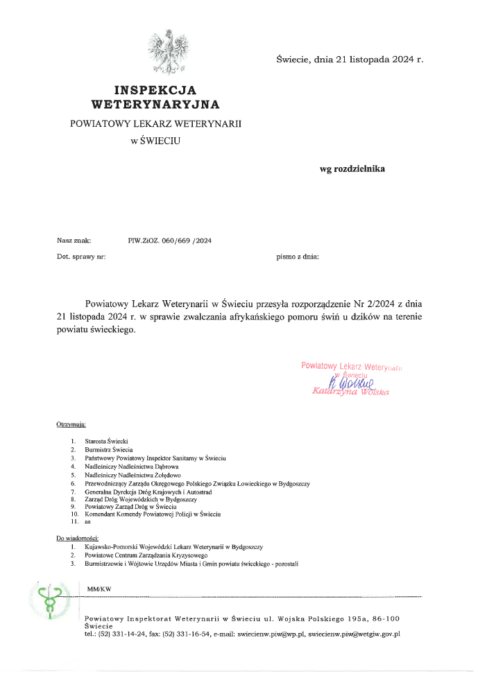 ASF - informacja