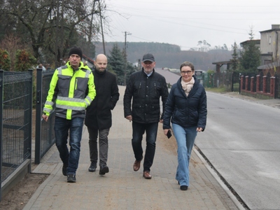 Chodnik w Gródku odebrany