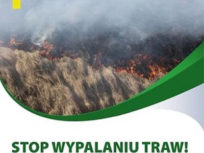 STOP wypalaniu traw! - Plakat