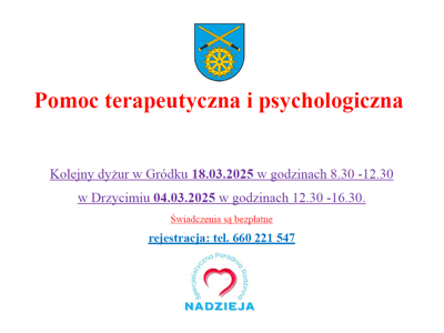 Plakat informacyjny