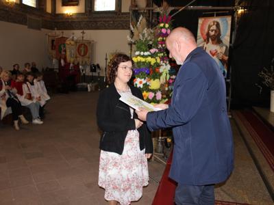 Uroczyste podsumowanie „Konkursu na najładniejszą palmę wielkanocną”.