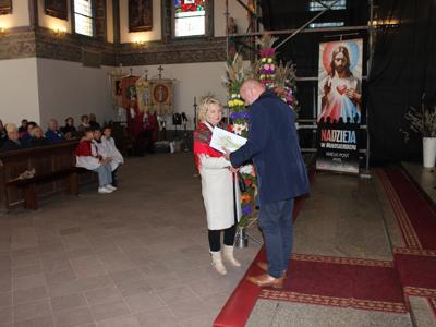 Uroczyste podsumowanie „Konkursu na najładniejszą palmę wielkanocną”.