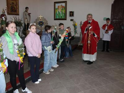 Uroczyste podsumowanie „Konkursu na najładniejszą palmę wielkanocną”.