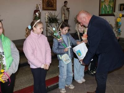Uroczyste podsumowanie „Konkursu na najładniejszą palmę wielkanocną”.