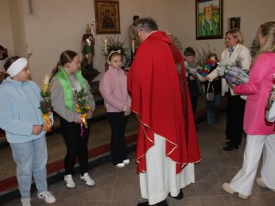 Uroczyste podsumowanie „Konkursu na najładniejszą palmę wielkanocną”.