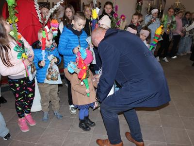 Uroczyste podsumowanie „Konkursu na najładniejszą palmę wielkanocną”.