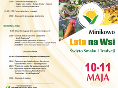 Targi Lato na Wsi – Święto Smaku i Tradycji - plakat