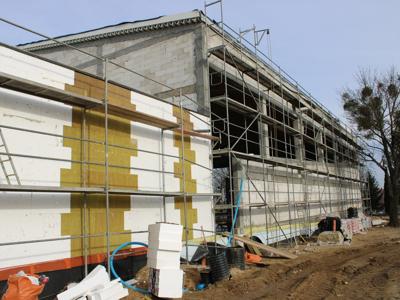 Budowa hali sportowej przy Szkole Podstawowej w Drzycimiu