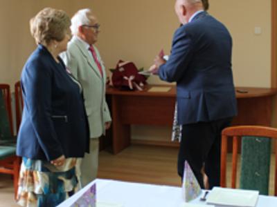 Uroczystość wręczenia Medali za Długoletnie Pożycie Małżeńskie