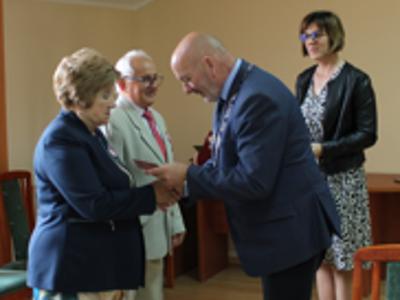 Uroczystość wręczenia Medali za Długoletnie Pożycie Małżeńskie
