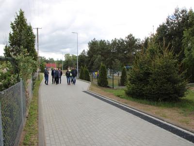 Odbiór ulic Okrężnej i Wdeckiej w miejscowości Gródek