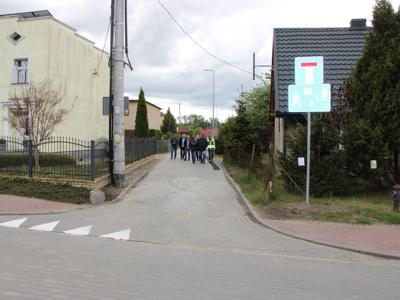 Odbiór ulic Okrężnej i Wdeckiej w miejscowości Gródek