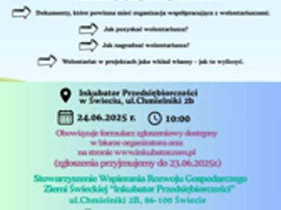 Plakat szkolenia