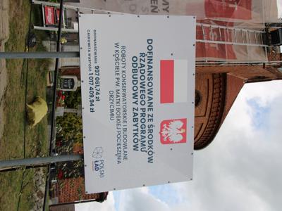Częściowy odbiór prac remontowych w Kościele Parafialnym 