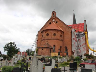 Częściowy odbiór prac remontowych w Kościele Parafialnym 