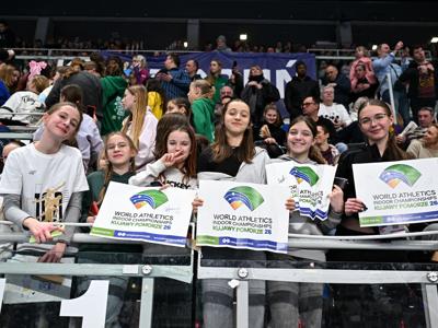Zostań wolontariuszem Halowych Mistrzostw Świata w lekkiej atletyce!