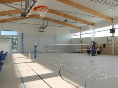 końcowy odbiór Budowy Hali sportowej przy Szkole Podstawowej w Drzycimiu