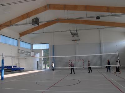 końcowy odbiór Budowy Hali sportowej przy Szkole Podstawowej w Drzycimiu