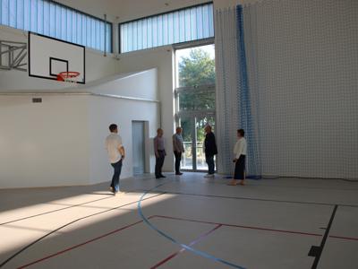 końcowy odbiór Budowy Hali sportowej przy Szkole Podstawowej w Drzycimiu