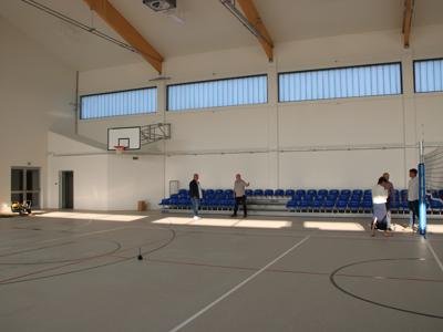 końcowy odbiór Budowy Hali sportowej przy Szkole Podstawowej w Drzycimiu