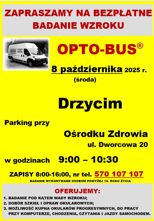 Bezpłatne Badanie Wzroku
